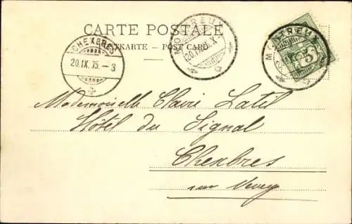 Ak Château d'Œx Oex Kanton Waadt Schweiz, Gesamtansicht