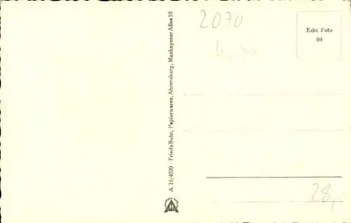 Ak Ahrensburg in Holstein, Manhagener Allee