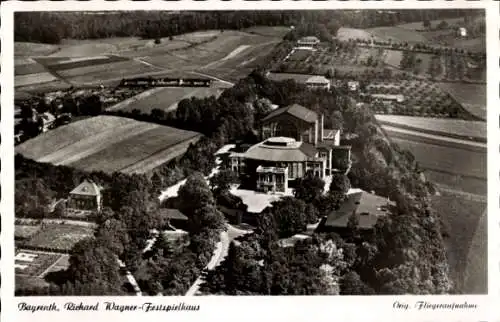 Ak Bayreuth in Oberfranken, Richard-Wagner-Festspielhaus