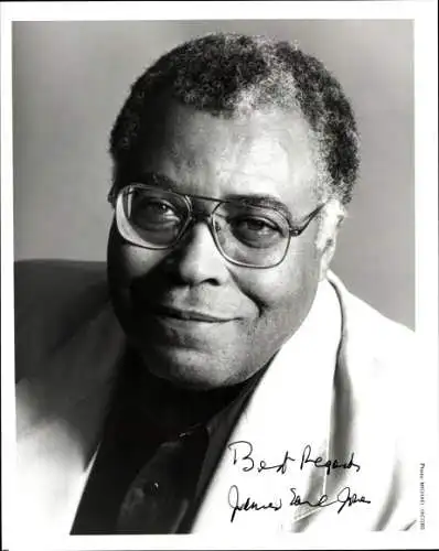 Ak Schauspieler James Earl Jones, Autogramm
