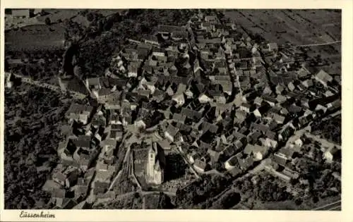 Ak Eussenheim Eußenheim in Unterfranken, Luftbild vom Ort