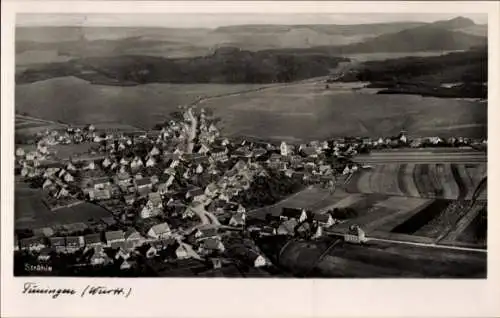 Ak Tuningen in der Baar, Fliegeraufnahme