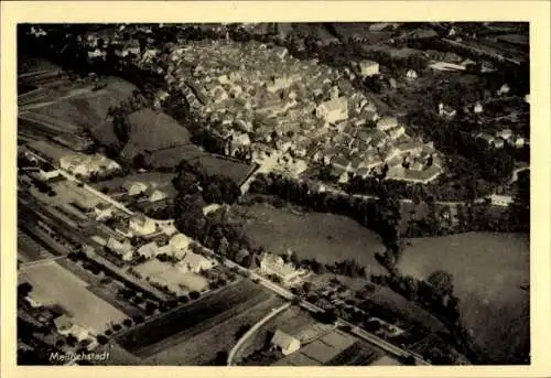 Ak Mellrichstadt in Unterfranken, Fliegeraufnahme