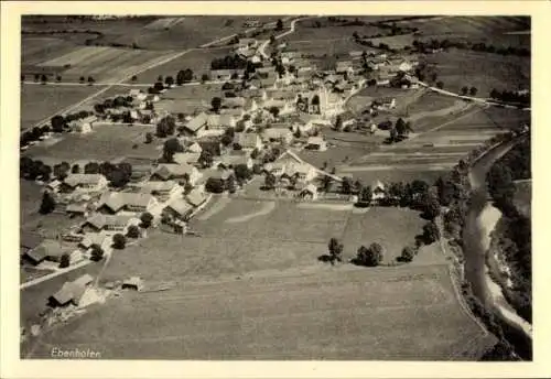 Ak Ebenhofen Biessenhofen im Ostallgäu, Fliegeraufnahme
