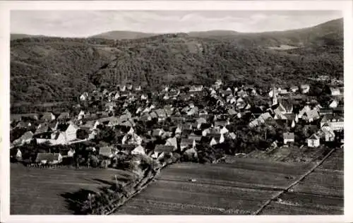 Ak Oberurbach Urbach im Remstal, Fliegeraufnahme