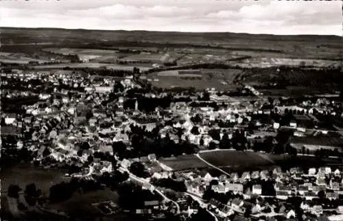 Ak Crailsheim in Württemberg, Fliegeraufnahme
