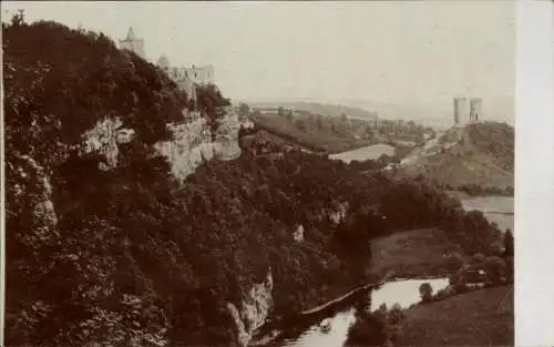 Ak Bad Kösen Naumburg an der Saale, Rudelsburg