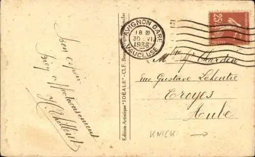 Ak Dichter Frédéric Mistral, Porträt