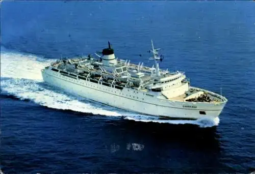 Ak Schiff Leopardi, tirrenia navigazione Napoli