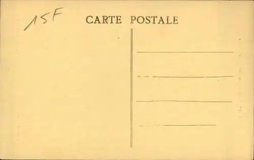 Ak Autun Saône et Loire, Porte Romaine dite d'Arroux