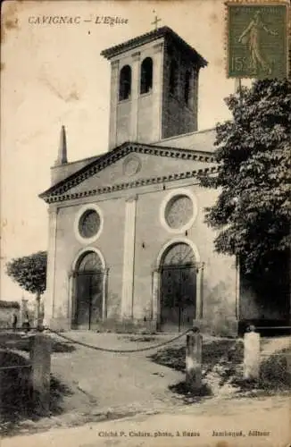 CPA Cavignac Gironde, Église