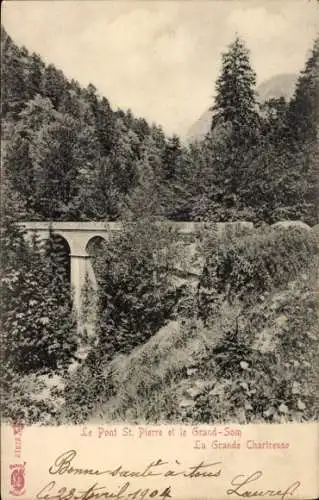 Ak Pont Saint Pierre Eure, Grand Som, Grande Chartreuse