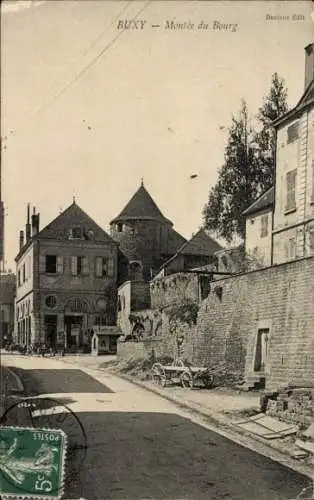 Ak Buxy Saône et Loire, Montee du Bourg