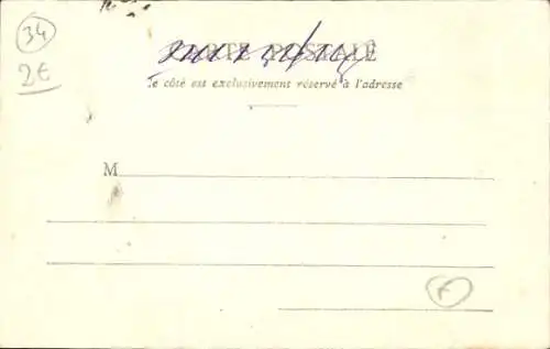 Ak Béziers Hérault, Kirche