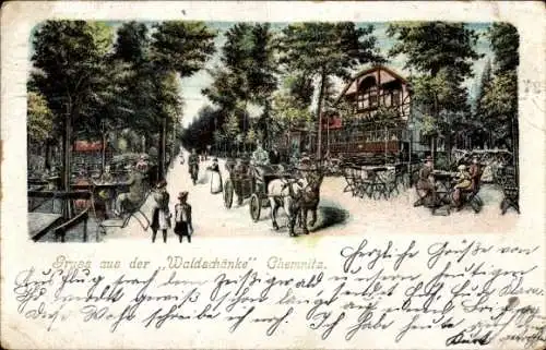 Litho Chemnitz in Sachsen, Waldschänke