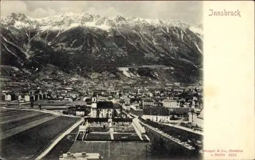Ak Innsbruck Tirol, Gesamtansicht