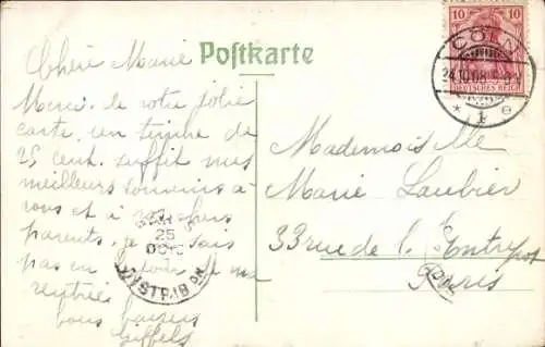 Ak Köln am Rhein, am Bollwerk