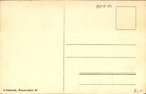 Ak Berlin Zehlendorf Wannsee, Pfaueninsel
