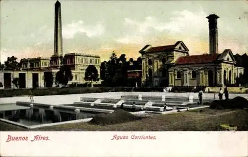 Ak Buenos Aires Argentinien, Aguas Corrientes