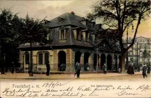 Ak Frankfurt am Main, Die Hauptwache