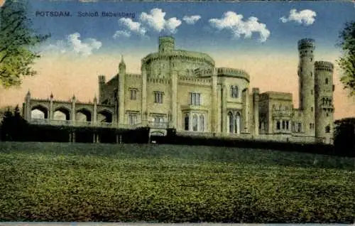 Ak Potsdam, Schloss Babelsberg