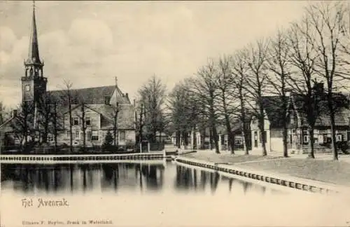 Ak Broek in Waterland Nordholland Niederlande, Het Avenrak