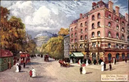 Künstler Ak Kensington London England, De Vere Hotel
