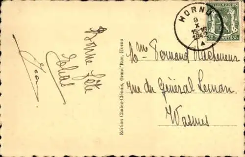 CPA Hornu Wallonie Hainaut, L'Eglise