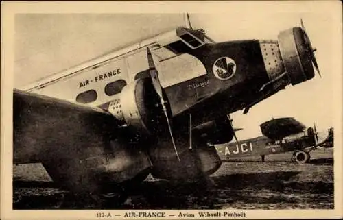 CPA Air France, Avion Wibault-Penhoet