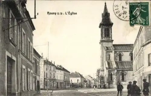 CPA Rosny sous Bois Seine Saint Denis, Église