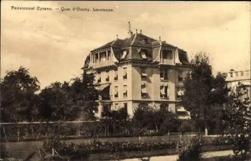Ak Ouchy Lausanne Kanton Vaud, Pensionat Cyrano
