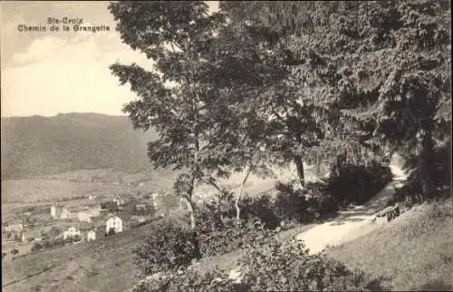 CPA Sainte-Croix Canton de Vaud, Chemin de la Grangette