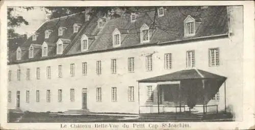 Ak Québec Kanada, Le Château Belle-Vue du Petit Cap St Joachim