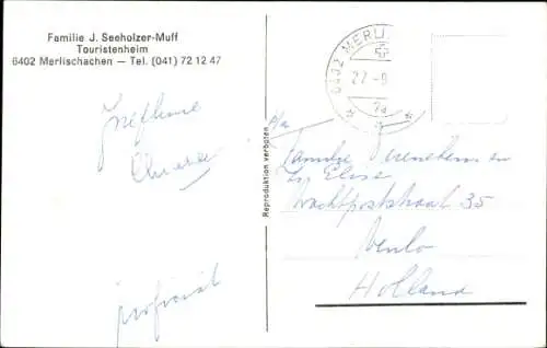 Ak Merlischachen Küssnacht Kanton Schwyz, Touristenheim