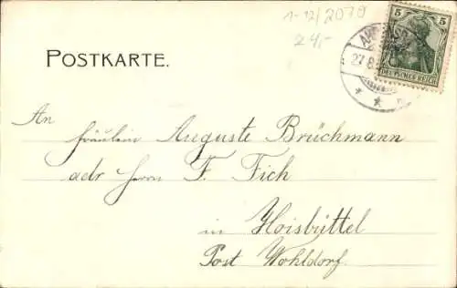 Ak Ahrensburg in Holstein, Hotel Lindenhof