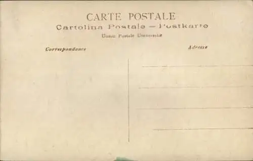 Ak Nackte Frau beim Baden, Erotik