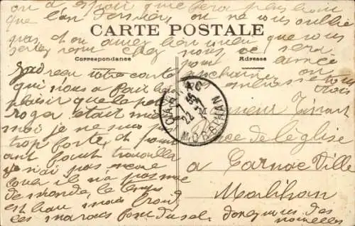 Ak Batz sur Mer Loire Atlantique, Ruinen des Notre Dame