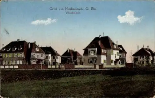 Ak Neuf Brisach Neubreisach Elsass Haut Rhin, Villenkolonie