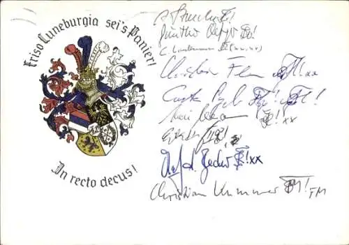 Studentika Ak Lüneburg, Corps Friso Luneburgia, Wappen