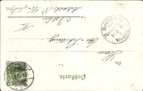 Litho Bad Oeynhausen in Westfalen, Schinken, Ort