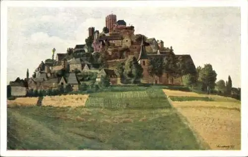 Ak Turenne Corrèze, Stadt Turenne in Frankreich, Departement Correze