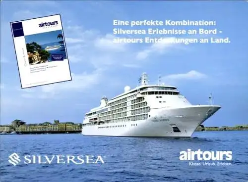 Ak Silversea, Kreuzfahrtschiff