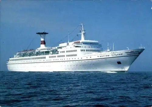 Ak Kreuzfahrtschiff Maxim Gorki, Schwarzmeer Reederei