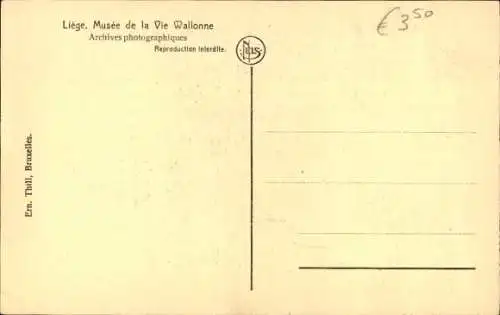 CPA Liège Liège Wallonie, Marchande de lait