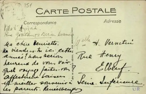 CPA Deauville-Calvados, Potiniere