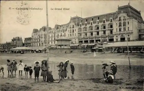Ak Cabourg Calvados, Grand Hotel