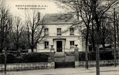 Ak Saint Chéron Essonne, Villa des Marronniers