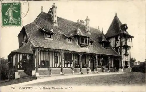 Ak Cabourg Calvados, La Maison Normande