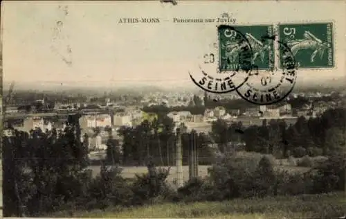 Ak Juvisy Essonne, Panoramablick auf Juvisy