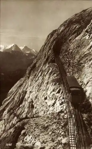 Ak Kanton Luzern Schweiz, Pilatusbahn